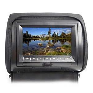 Best choose HR7718C 7 inch Car Headrest DVD player with zipper
