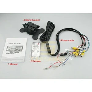 High resolution 7 inch car lcd monitor mini tv for truck and bus