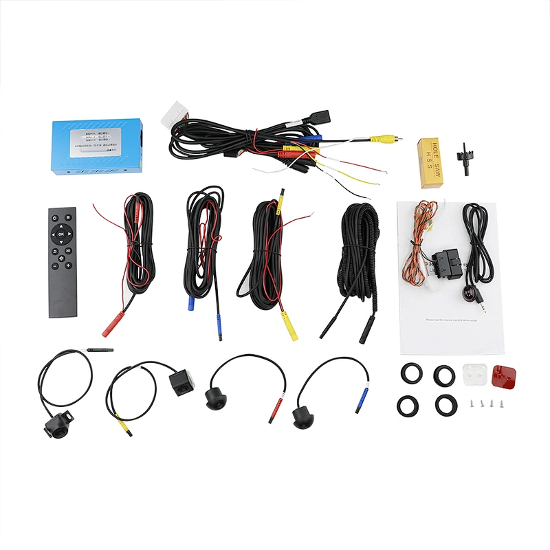 New  360 degree 3D 1080P surround view car camera  system