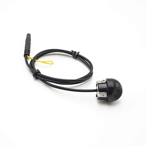 13.5mm drilling mount rear view mini camera with guide line switchable
