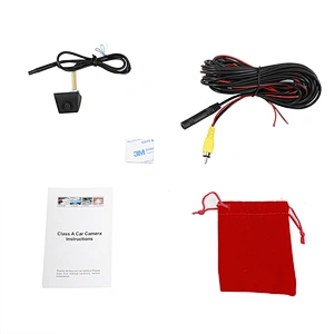 12-30V M6 size Hanging backup camera with mirror on/off and up and down guide  line 3 switch wire