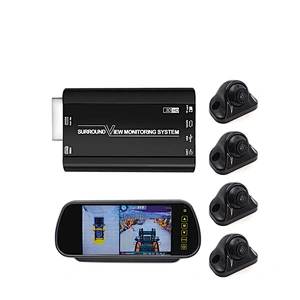3D AHD 1080P 360 bird view car camera system for forklift