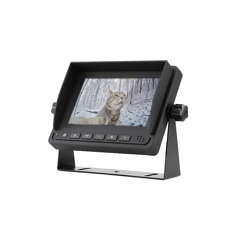 5inch 2 way 1080P stand alone AHD monitor with 4pin connector