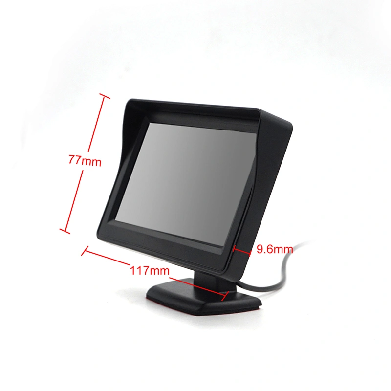 4.3 inch stand alone monitor with OSD button control