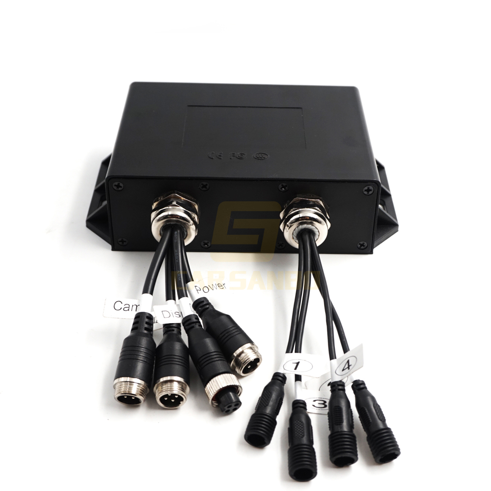 24V truck rear view reverse parking camera truck video parking sensor system