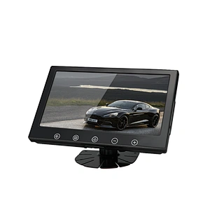 9inch touch key 2 way video input stand alone monitor