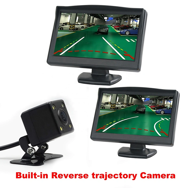 Car LED Rear Front Camera with Trajectory Dynamic Parking line 7430 chips/3089 chip