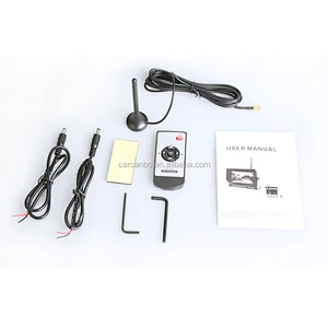 Rearview 7 Inches Quad Function Car Wireless Camera System with DVR for Trailers