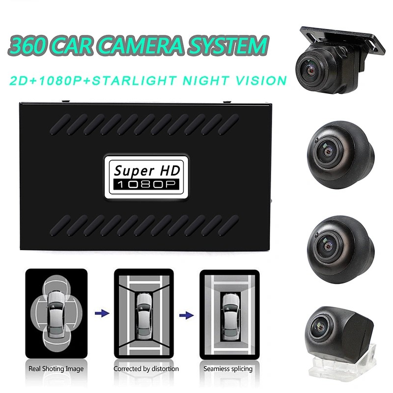 Car DVR 360 Bird View Surround Panorama System For All Brand Car