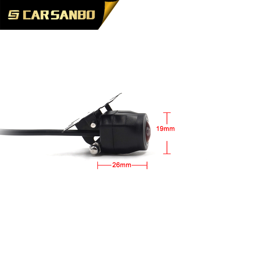 CAMF01 160deg horizontal angle universal front view camera for cars