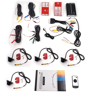 3D AHD 1080P 360 bird view car camera system for forklift