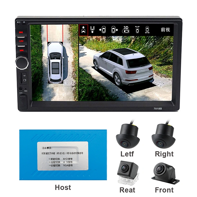 New  360 degree 3D 1080P surround view car camera  system