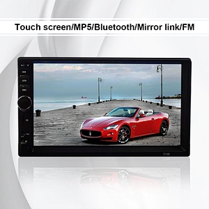 Carsanbo TY7018B Universal touch screen 2DIN car radio mp5 player with 6800 solution
