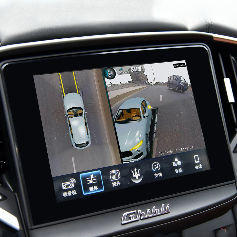 SONY225 chips 360  Surrounded View system model used for Maserati