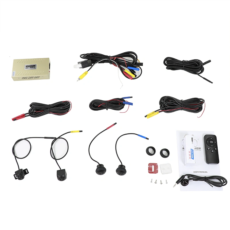 Auto parking assist system 360 bird view HD panoramic camera for parking system