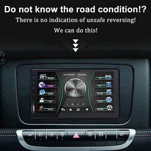 Full image touch screen support mirror link/FM/camera 2 din car radio MP5 Player