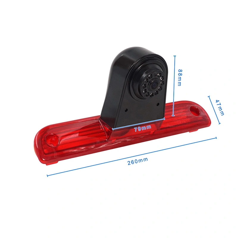 Car Brake Light backup Camera used For FIAT Ducato 3 gen 2006-2018, Peugeot Boxer and and Citroen Jumper (Without brake lights)