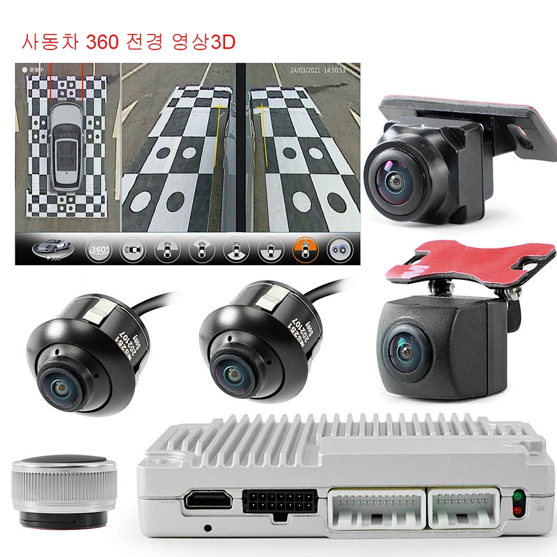 super night vision new 3D pro around view system for F150