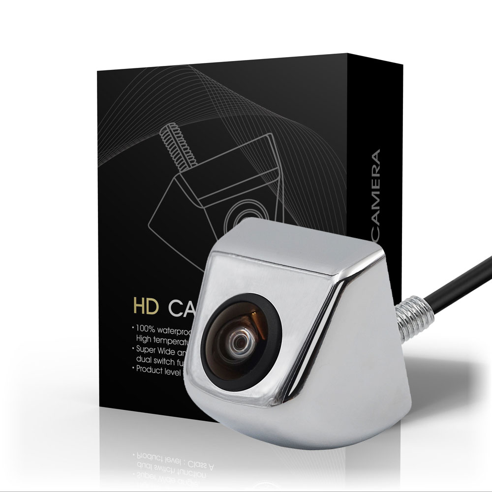 Easy installation 180degree wide angle 720P HD car rearview camera with super night vision