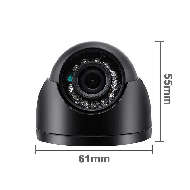 Waterproof CMOS PC1099 chips bus camera with dual control
