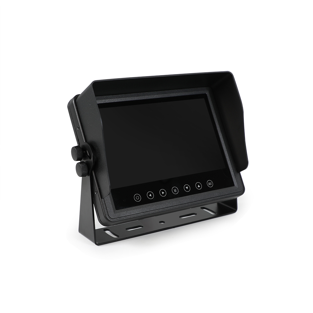 7inch IP69K waterproof AHD heavy duty stand alone monitor with tempered glass