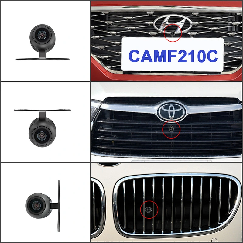 16.5mm front view car camera with fireproof bellows