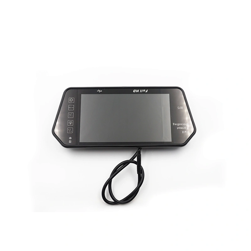 7inch interior rearview mirror monitor with USB interface