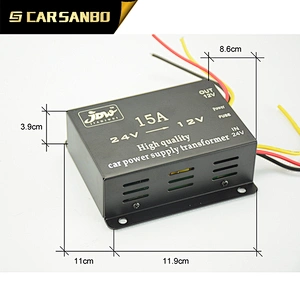24V to 12V(15A) step-down transformer for universal car