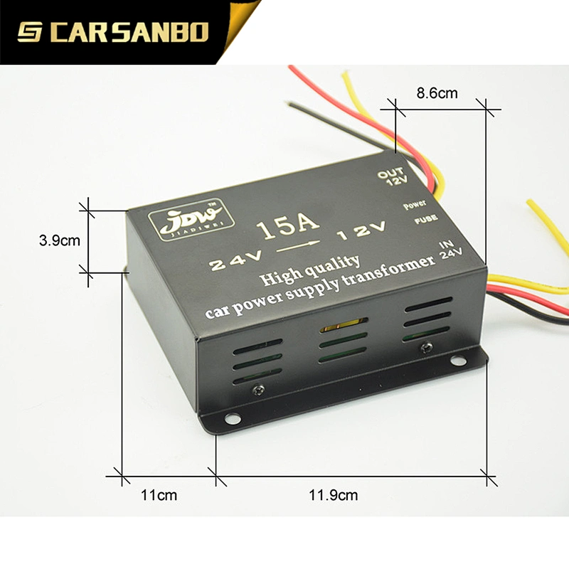 24V to 12V(15A) step-down transformer for universal car