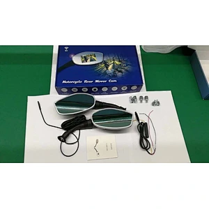 2017 New HD 720p Dual lens mirror camera for motorcycle rear view camera