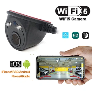 wireless 5G wifi USB car side view  camera with LED light