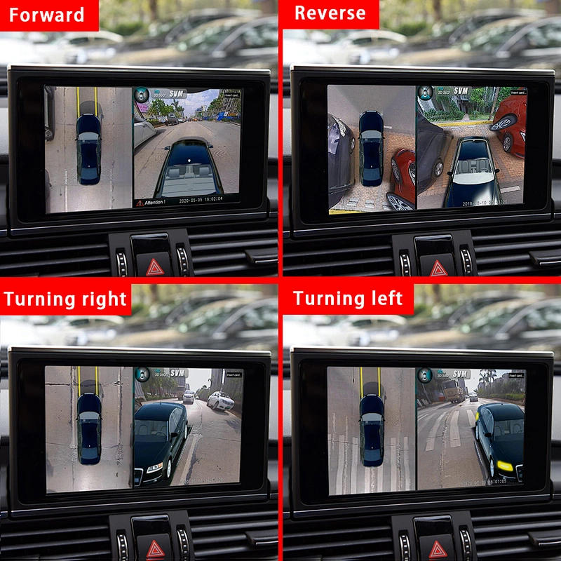 SONY225 chips 360 3D holographic image system used for Audi A6L/A4L/A8L after market
