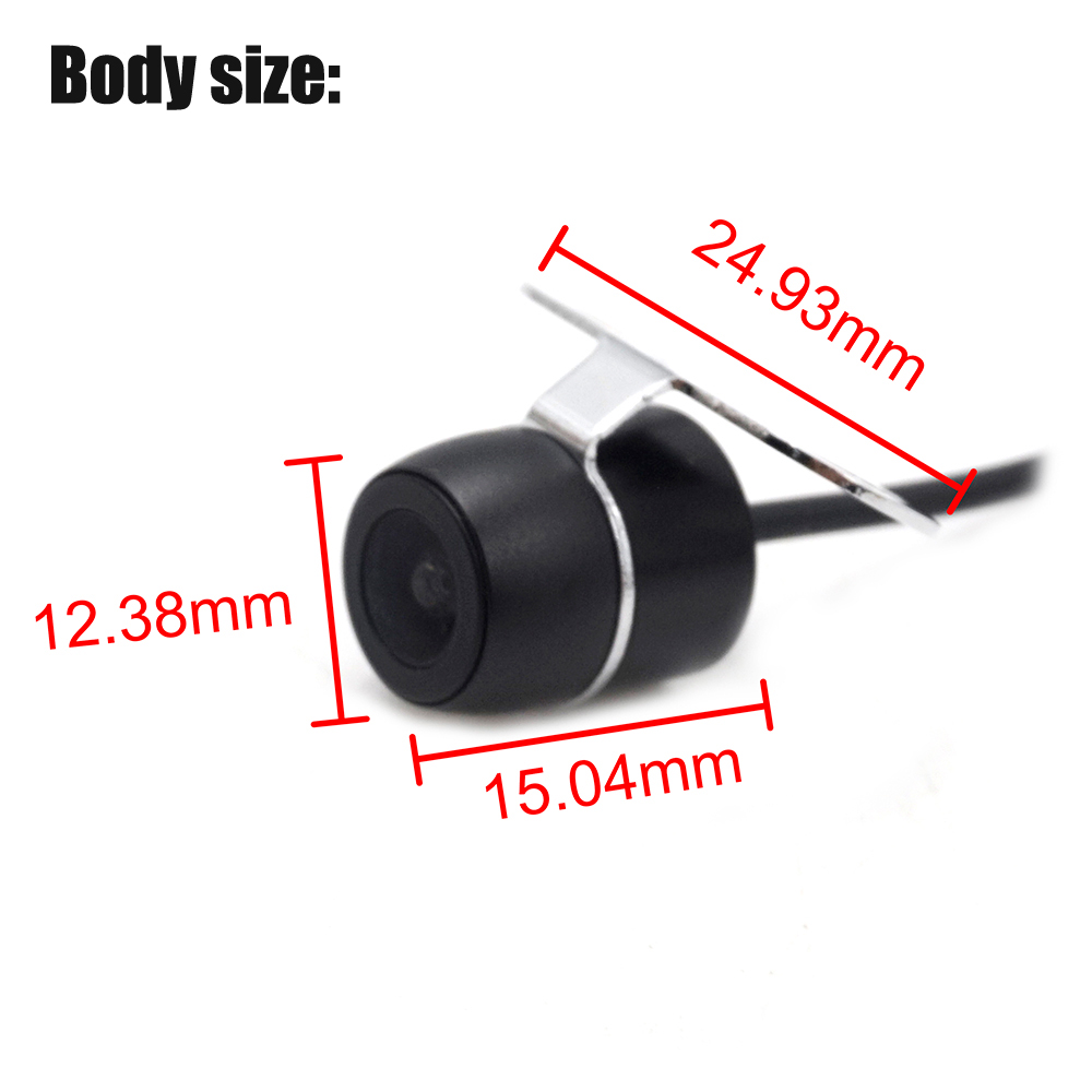 12.5mm AHD hanging and drilling mount car rear view camera