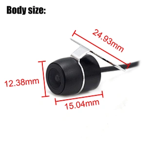 12.5mm AHD hanging and drilling mount car rear view camera