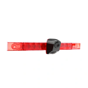 twins lens 3rd universal Slim Flat Back Housing brake light backup camera with line switchable