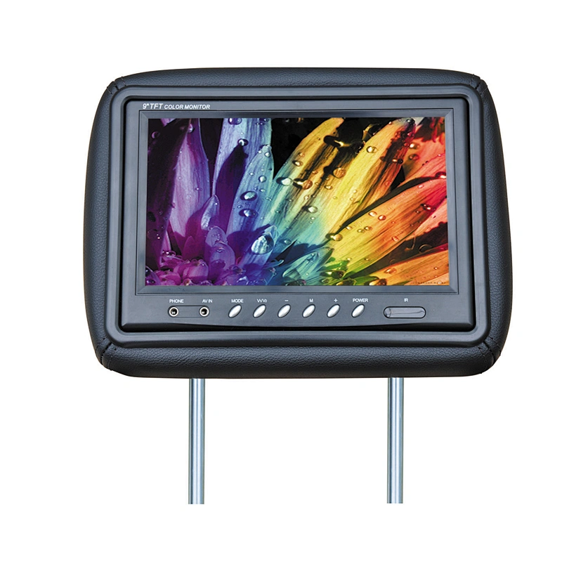 HR9169C TFT LCD High quality 9inch auto dvd monitor with zipper