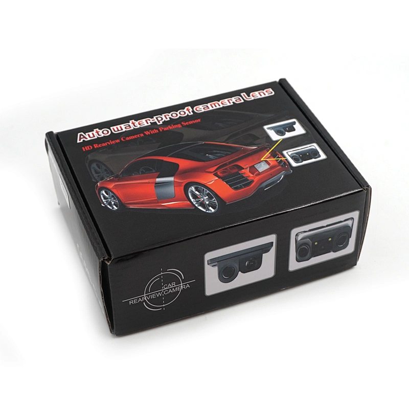3 in 1 wide angle HD Car Rearview Camera Video Parking Sensor car Radar Detector with buzzer