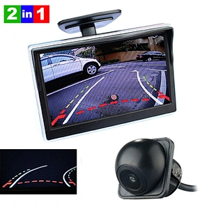 built-in Dynamic trajectory parking line HD car reversing rearview camera