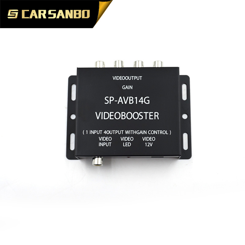 VA124 4 ways car video booster with 45-903MHZ