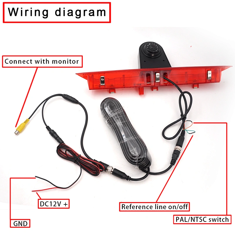 Oem brake light camera used for FORD Transit 2014-2015