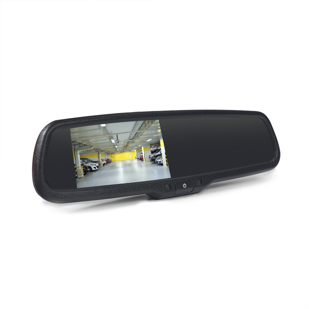 4.3inch 2CH AHD input OEM mirror with auto brighenss change