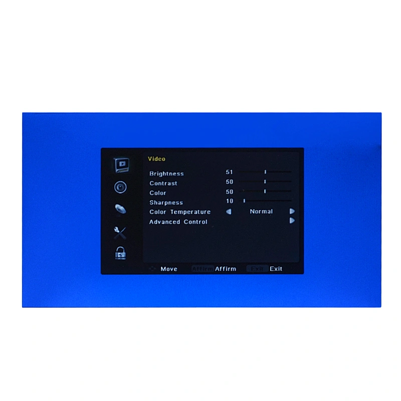 9inch HD touch key rear view mirror monitor with 59 solution