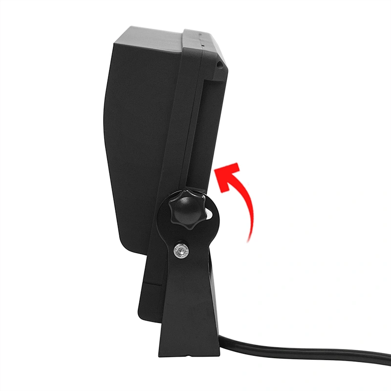 9inch quad heavy duty stand alone monitor with 4 way video input