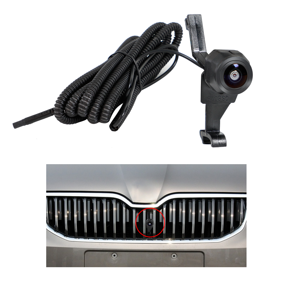 Front view oem camera used for SKODA Octavia 2015