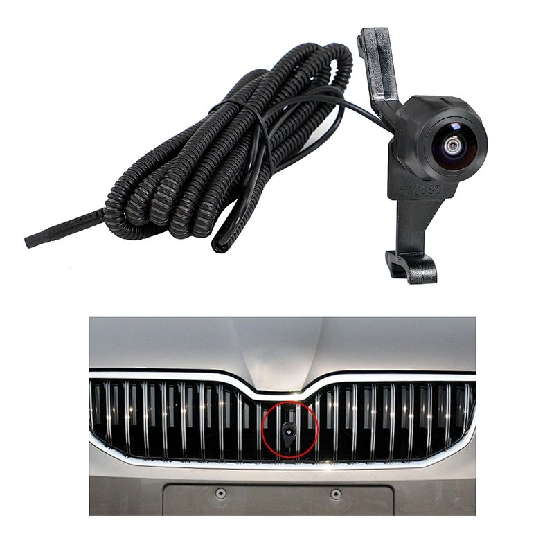 Front view oem camera used for SKODA Octavia 2015