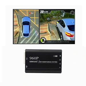 DV360-3D Manufacturer Universal 360 degree Car Security Parking System 3d SVM around view system with 4pcs car camera