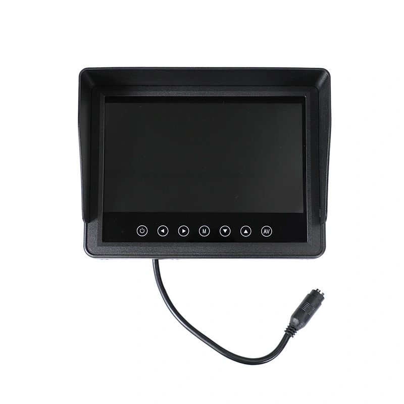 7inch IP69K waterproof AHD heavy duty stand alone monitor with tempered glass