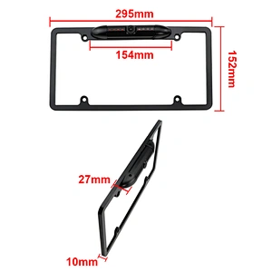 USA car license plate Rearview camera with IR