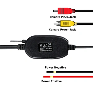 2.4G Wireless Analog  signal transmitter and receiver for CVBS car cameras