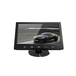 9inch touch key 2 way video input stand alone monitor